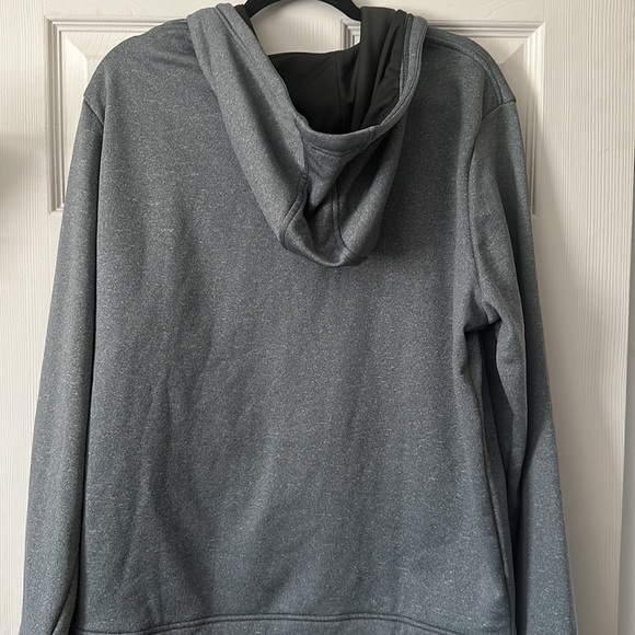 Under Armour Men’s Hoodie with 1/4 zip Large Gray - Picture 5 of 6